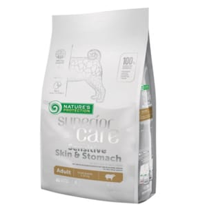 Nature's Nature's Protection 狗糧 小型犬細粒糧 敏感皮膚腸胃配方 低敏羊肉 10kg 10kg  正面圖