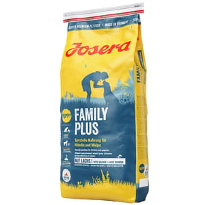 Josera Josera 狗糧 全犬糧 細粒 Family Plus 雞肉+三文魚+甜菜纖維 12.5kg 5kg 正面圖