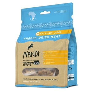 Nandi Nandi 狗小食 凍乾羊肉 Freeze Dried Kalahari Lamb 57g 57g  正面圖