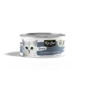 Kit Kit Cat GravySeries 貓罐頭 鮮嫩營養肉汁湯 雞肉 70g 70g  正面圖