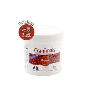 Cranimals Cranimals Original 泌尿系統 有機小紅莓精華素 60g 60g  正面圖