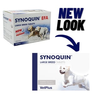 VetPlus VetPlus Synoquin Large Breed 120片肉粒裝 正面圖