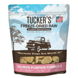 TUCKER'S TUCKER'S 凍乾犬糧 三文魚+南瓜配方 SALMON-PUMPKIN 12oz 12oz 正面圖