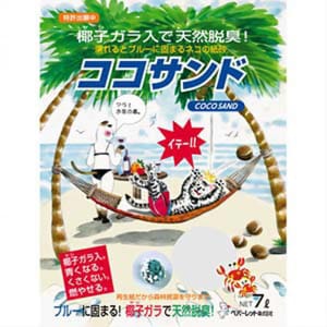 日本Coco天然椰子香味變色凝固 日本Coco天然椰子香味變色凝固 紙貓砂 7L 7L 正面圖