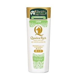 日本獅王LION 日本獅王LION Pet 犬用 Quick&Rich寵物清潔洗澡液 森林清香 200ml 200ml 犬用 正面圖