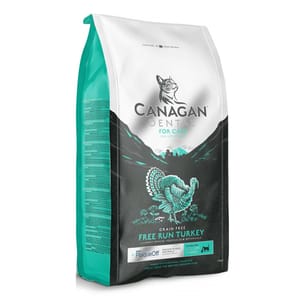 CANAGAN原之選 CANAGAN原之選 貓糧 無穀物全貓糧 火雞健齒配方 4kg 4kg 正面圖