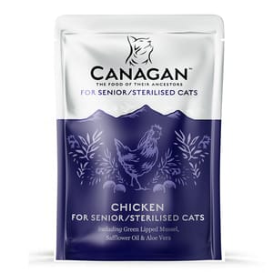 CANAGAN原之選 CANAGAN原之選 貓濕糧 老貓鮮肉滋味包 雞肉 85g 85g 正面圖