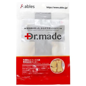 日本Dr.Made 日本Dr.Made 獸醫研發 狗零食 乳酸菌功能性 狗狗餅乾 30g 30g  正面圖