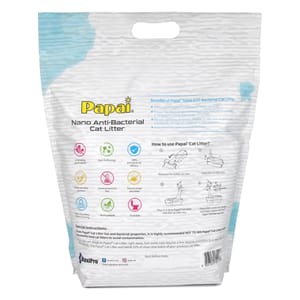 Papai巴派 Papai巴派 納米抗菌貓砂 5kg 5kg 背面圖