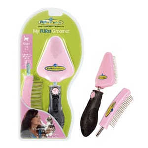 FURminator FURminator 去死毛套裝 幼貓用 貓用 正面圖