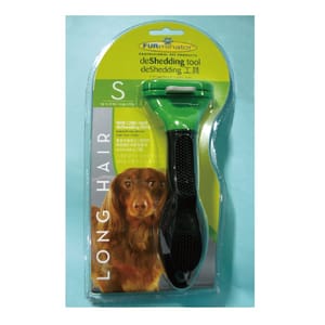 FURminator FURminator 不銹鋼去死毛梳 細   正面圖