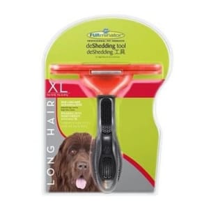 FURminator FURminator 不銹鋼去死毛梳 加大 正面圖
