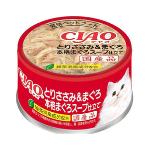 CIAO CIAO 貓罐頭 雞肉+金槍魚 85g 85g 正面圖