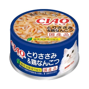CIAO CIAO 貓罐頭 雞肉+雞軟骨 85g 85g  正面圖