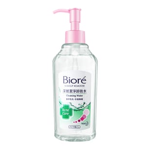 Bioré碧柔 Bioré碧柔 深層潔淨卸妝水 暗瘡護理型 300ml - 清貨優惠 300ml 正面圖