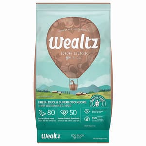 Wealtz Wealtz 狗糧 全犬配方 鮮鴨肉+超級食物食譜 6kg 6kg  正面圖
