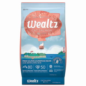 Wealtz Wealtz 貓糧 全貓配方 鮮三文魚+超級食物食譜 1.2kg 2kg 正面圖