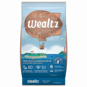 Wealtz Wealtz 貓糧 全貓配方 鮮鴨肉+超級食物食譜 6kg 6kg  正面圖