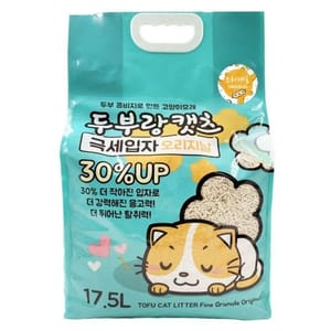豆腐與貓 豆腐與貓 極幼條1.5mm 原味 17.5L 5L 正面圖