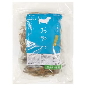 Nasami Nasami 狗零食 風乾小食系列 雞肉繞小魚乾 1kg 1kg  正面圖