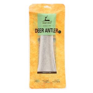 dear dear deer 狗零食 耐咬潔齒系列 鹿角 加大號   正面圖