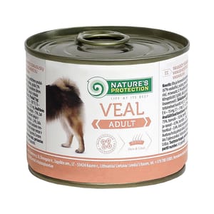 Nature's Nature's Protection 狗罐頭 成犬主食罐 牛肉 200g 200g 正面圖