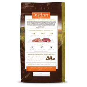Instinct Instinct 貓糧 本能 貓糧 無穀物頂級蛋白質系列 鴨肉配方 4lb 4lb 背面圖