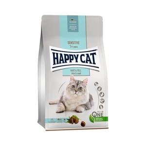 Happy Happy Cat Sensitive系列 成貓糧 毛髮護理配方 300g 300g  正面圖