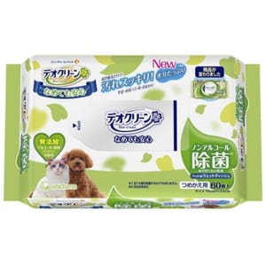Unicharm Unicharm 日本無酒精成分 除菌濕紙巾 替換裝 60枚 正面圖