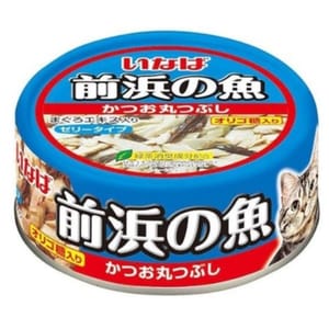 CIAO CIAO 貓罐頭 INABA 前浜の魚 原條拆肉鰹魚 115g 115g  正面圖