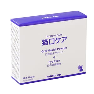 Mind Mind Up 貓用 眼部護理雙效潔牙粉 1.5g×30條 5g 貓用 正面圖