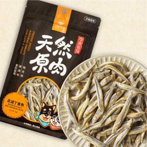 汪喵星球 汪喵星球 凍乾 DogCatStar 冷凍乾燥原肉小零嘴 海味 澎湖丁香魚 30g 30g 貓犬用 正面圖