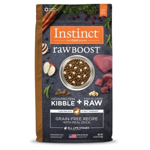 Instinct Instinct 狗糧 生肉無穀物系列 鴨肉 20lb 20lb  正面圖