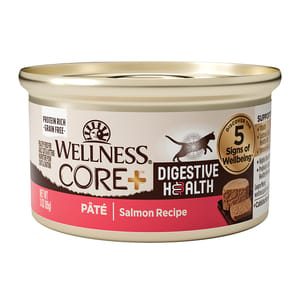 WELLNESS WELLNESS CORE 貓罐頭 消化易 三文魚配方 3oz 3oz  正面圖