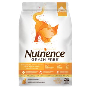 Nutrience Nutrience 無穀物貓糧 全貓配方 火雞+雞+鯡魚 5.5lb 2.5kg 5lb 正面圖