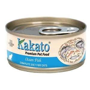 Kakato Kakato 主食罐 貓罐頭 海魚 70g 70g  正面圖