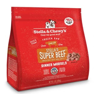 Stella & Chewy's Stella & Chewy's 冷凍生肉狗糧 肉粒 牛魔王 牛肉配方 4lb 4lb 正面圖
