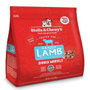 Stella & Chewy's Stella & Chewy's 冷凍生肉狗糧 肉粒 羊羊得意 羊肉配方 4lb 4lb  正面圖