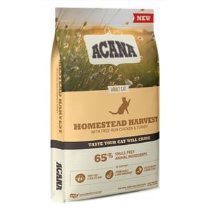 ACANA愛肯拿 ACANA愛肯拿 貓糧 區域系列 農場豐收配方 1.8kg 8kg 正面圖