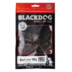BLACKDOG BLACKDOG 狗小食 高蛋白牛肝 150g 150g  正面圖