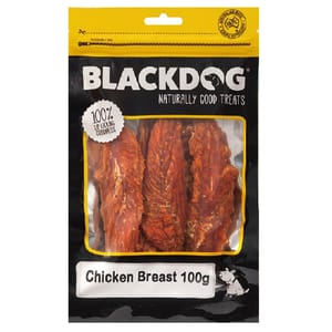 BLACKDOG BLACKDOG 狗小食 天然澳洲雞胸塊 100g 100g  正面圖