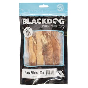BLACKDOG BLACKDOG 狗小食 天然鯊魚肉乾 100g 100g  正面圖