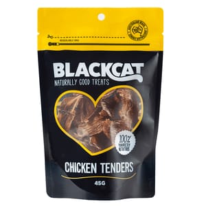 BLACKCAT BLACKCAT 貓零食 天然澳洲雞塊 45g 45g 正面圖