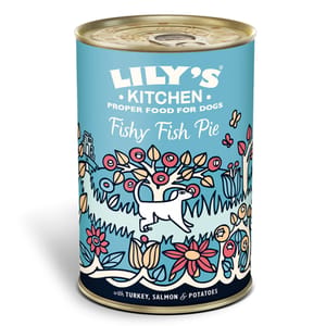 LILY'S LILY'S KITCHEN 狗主食罐 天然系列 鮮魚肉批 400g 400g  正面圖
