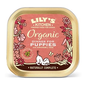 LILY'S LILY'S KITCHEN 狗主食罐 有機系列 幼犬配方 雞肉特餐 150g 150g 正面圖