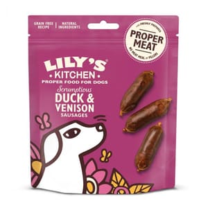 LILY'S LILY'S KITCHEN 狗小食 野味香腸 70g 70g  正面圖