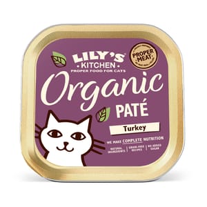 LILY'S LILY'S KITCHEN 貓主食罐 有機無穀物系列 火雞肉常餐 85g 85g  正面圖