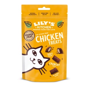 LILY'S LILY'S KITCHEN 貓零食 鬆脆雞肉粒 60g 60g  正面圖