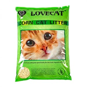 LoveCAT LoveCAT 天然健康 豆腐貓砂 玉米味 6L 6L  正面圖