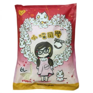 小喵同學2.0mm玉米 小喵同學2.0mm玉米 豆腐貓砂 6L 6L  正面圖